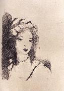 Marie Laurencin Study oil painting